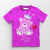 Backyard Bears Hot Pink T-Shirt by Heather Davis